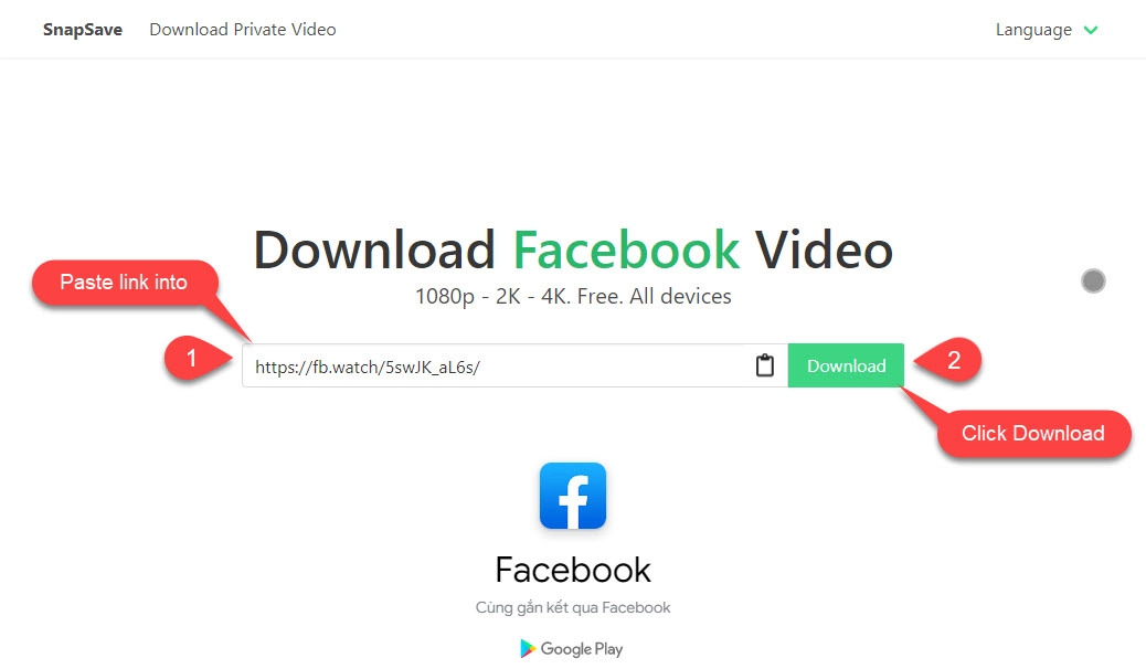 Hướng dẫn cách tải video Facebook full HD về máy tính không cần phần mềm