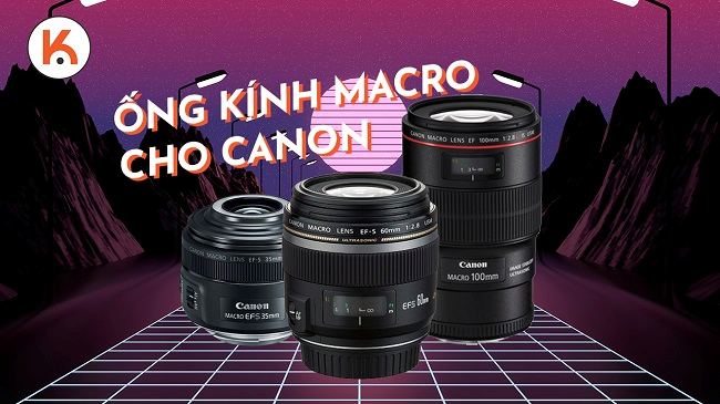 Những mẫu ống kính chụp macro tốt nhất của Canon