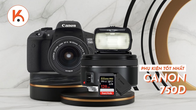 Phụ kiện máy ảnh Canon 750D: Giải pháp hoàn hảo cho việc trang bị máy ảnh của bạn, các phụ kiện chính hãng Canon 750D mang đến chất lượng và độ bền tuyệt vời cho tất cả các nhu cầu của bạn. Bạn sẽ tìm thấy những sản phẩm ưu việt như pin dự phòng, chân đế, thẻ nhớ và nhiều hơn nữa. Hãy đảm bảo rằng chiếc máy ảnh của bạn luôn được đầu tư với các phụ kiện chất lượng.