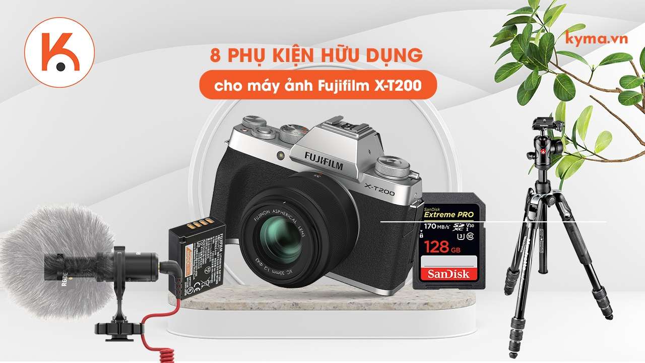 8 phụ kiện hữu ích cho máy ảnh Fujifilm X-T200