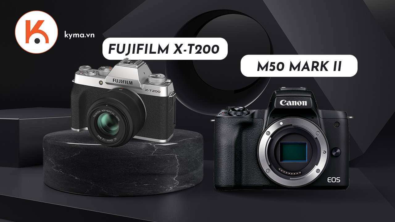 Cái nào tốt hơn, Canon EOS M50 Mark II hay Fujifilm XT-200