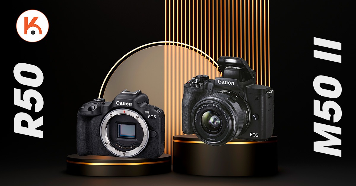 Canon R50 vs Canon M50 Mark II: EOS-R có thể thay thế EOS-M?
