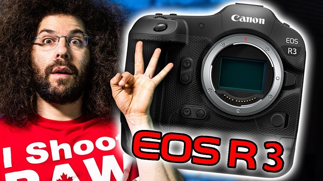 Công bố phát triển Canon EOS R3: Máy ảnh không gương lật full-frame cao cấp