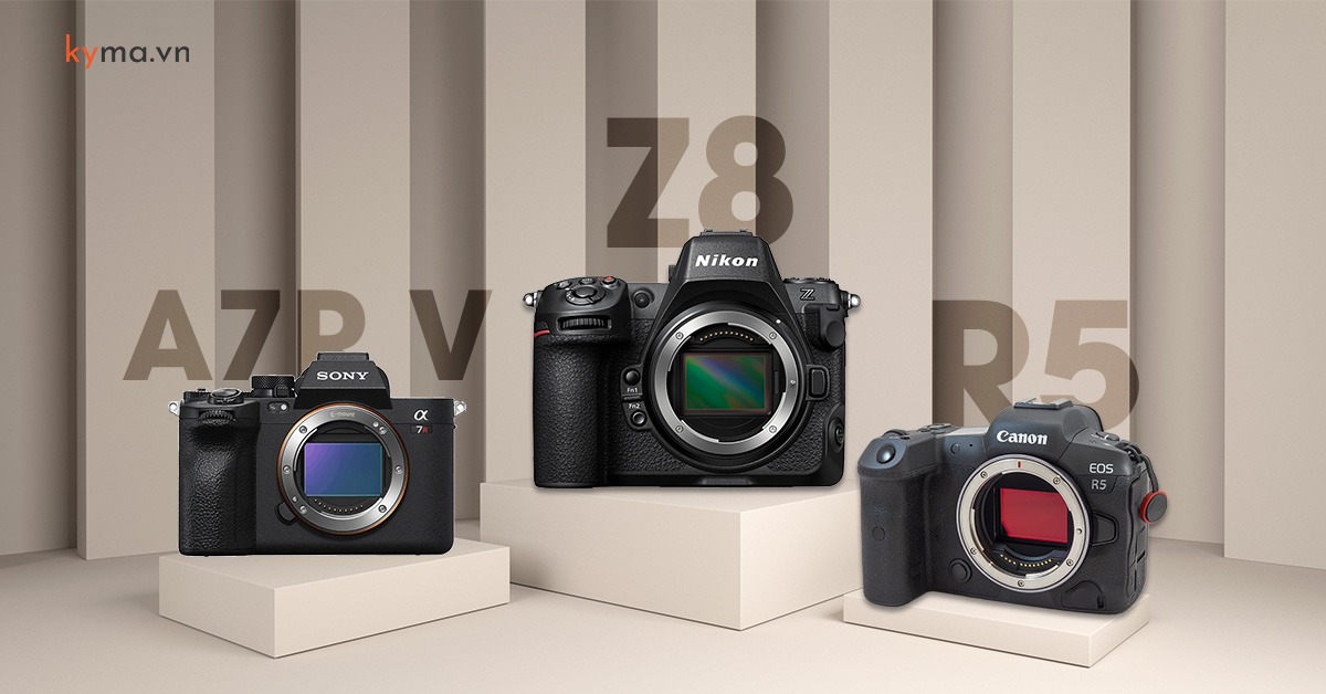 Cuộc chiến pixel giữa Nikon Z8 vs Canon R5 vs Sony A7R V