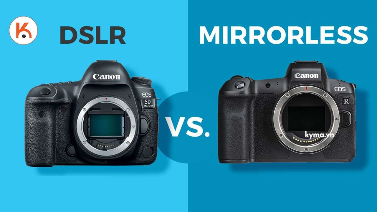 Máy ảnh Mirrorless là gì? Mirrorless với DSLR máy ảnh nào tốt hơn?
