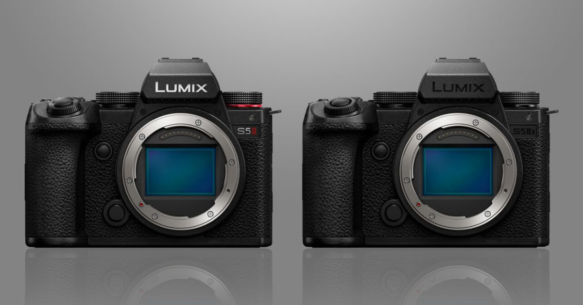 Máy ảnh Panasonic Lumix S5II và S5II X mới trình làng với Phase Hybrid AF