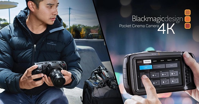 Máy quay Blackmagic Pocket Cinema Camera 4K-2