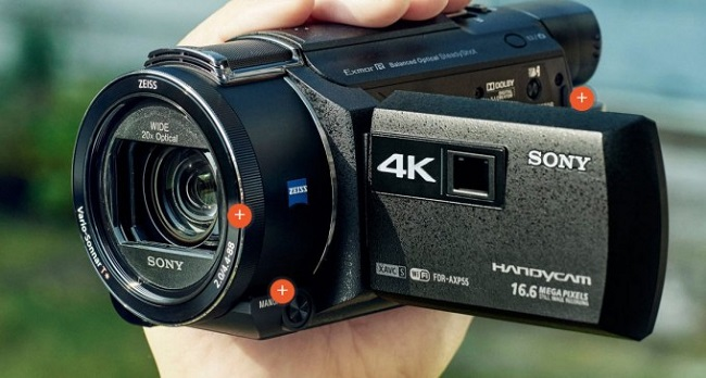 Máy quay phim cầm tay Sony - 5 lựa chọn hoàn hảo nhất dành cho bạn