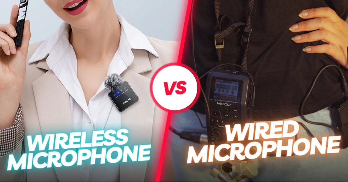 Micro có dây và micro không dây: Cái nào tốt hơn?