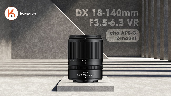Nikon ra mắt ống kính zoom Nikkor DX 18-140mm F3.5-6.3 VR cho Z-mount