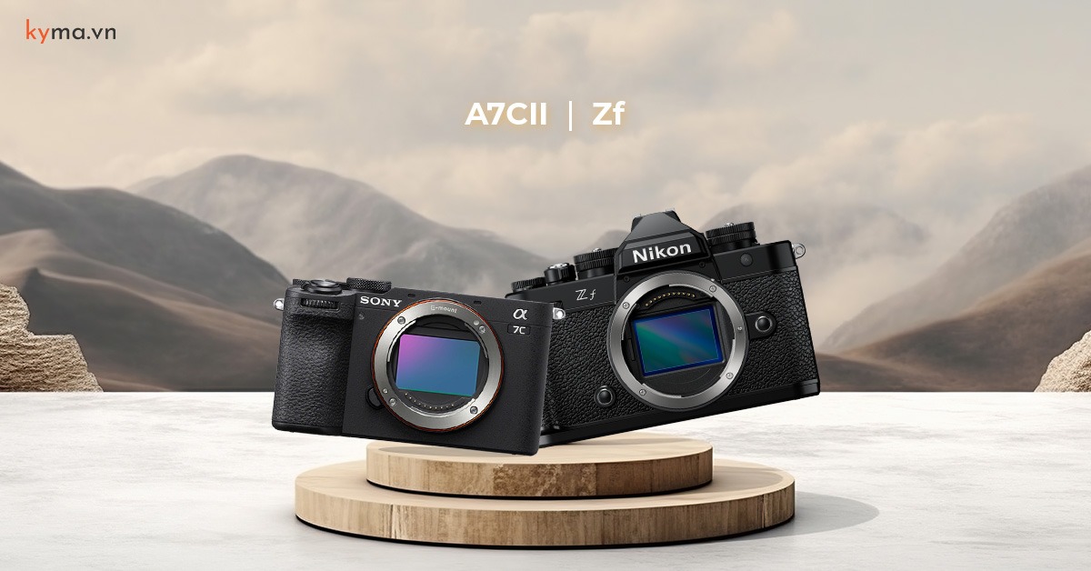 Nikon Z f và Sony A7C II, cuộc chiến mirrorless full frame nhỏ gọn