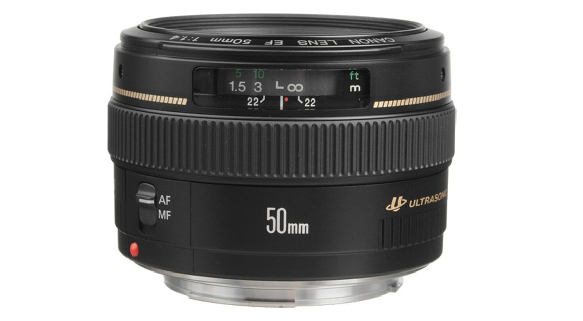 Ống Kính Canon EF50mm F1.4 USM (Nhập Khẩu) giá rẻ, Trả Góp 0% tại Kyma