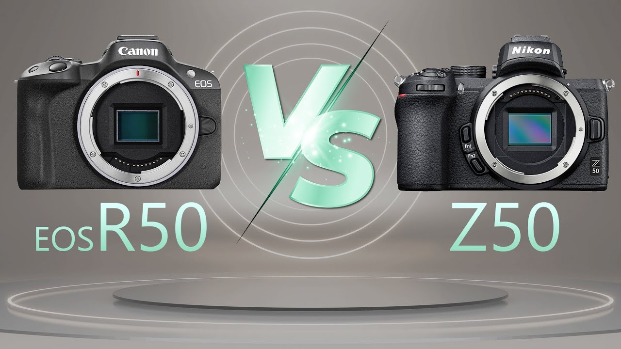 So sánh Canon R50 và Nikon Z50 toàn diện