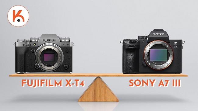 So sánh Fujifilm X-T4 và Sony A7 III: Mỗi người một vẻ!