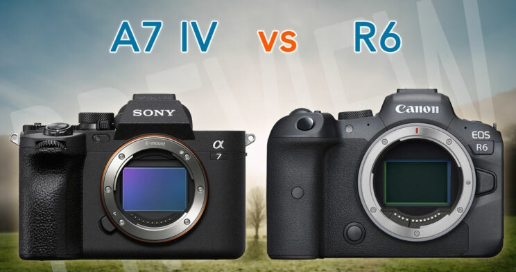 So sánh Sony A7 IV và Canon R6: Kẻ tám lạng người nửa cân