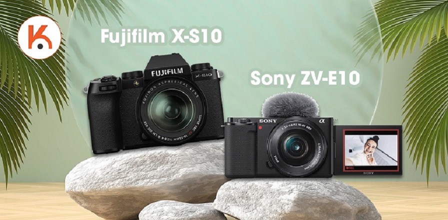 Sony ZV-E10 và Fujifilm X-S10: Đâu là máy ảnh là Vlog tốt nhất hiện nay?