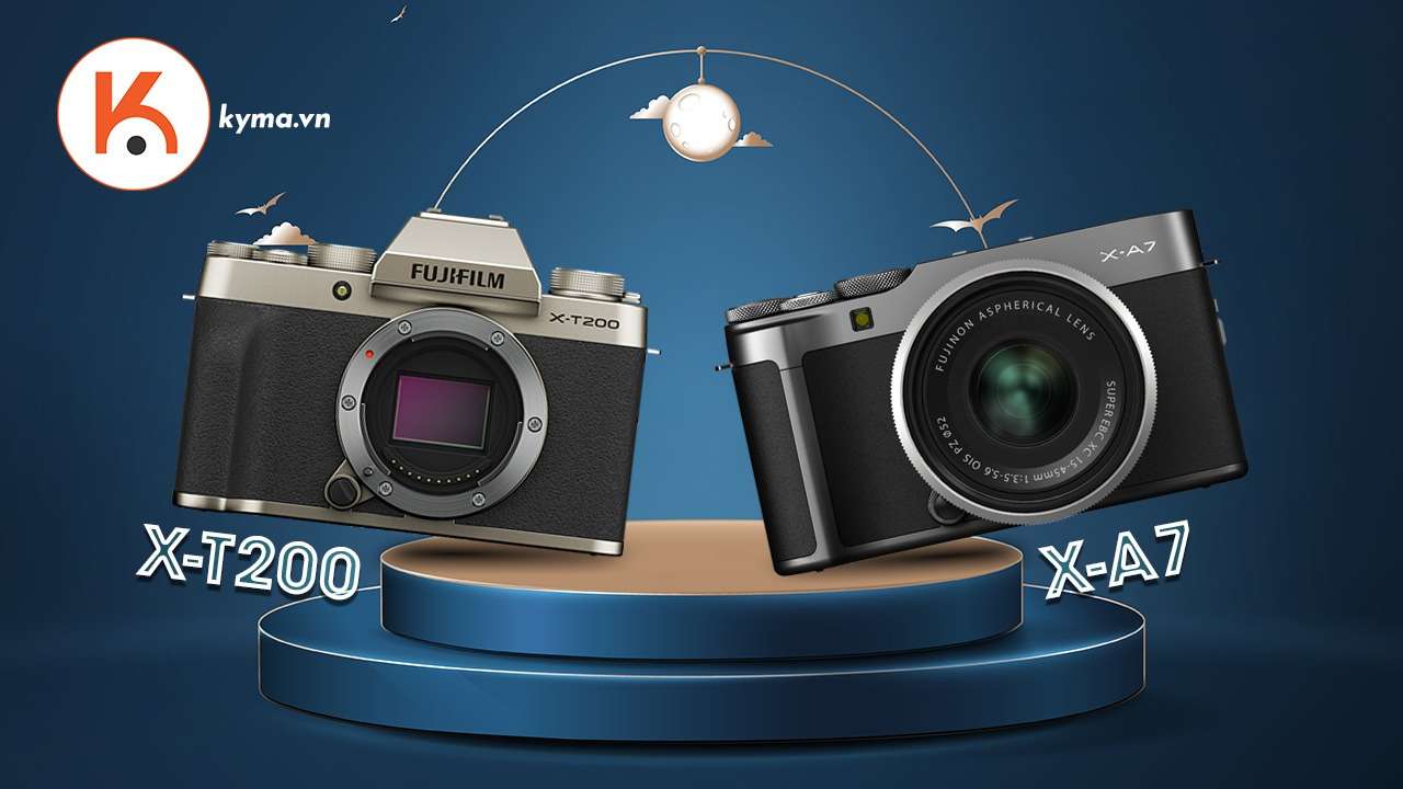 Sự khác biệt giữa Fujifilm X-T200 và X-A7 là gì?