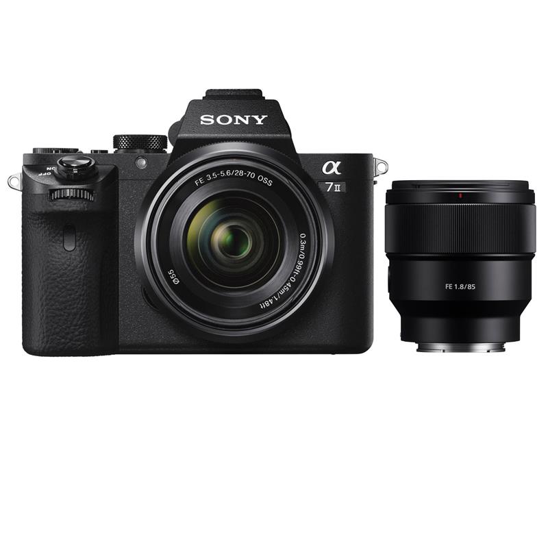 Máy ảnh Sony Alpha ILCE-7M2K/ A7M2 Kit FE 28-70mm + FE 50mm F1.8/ SEL50F18F
