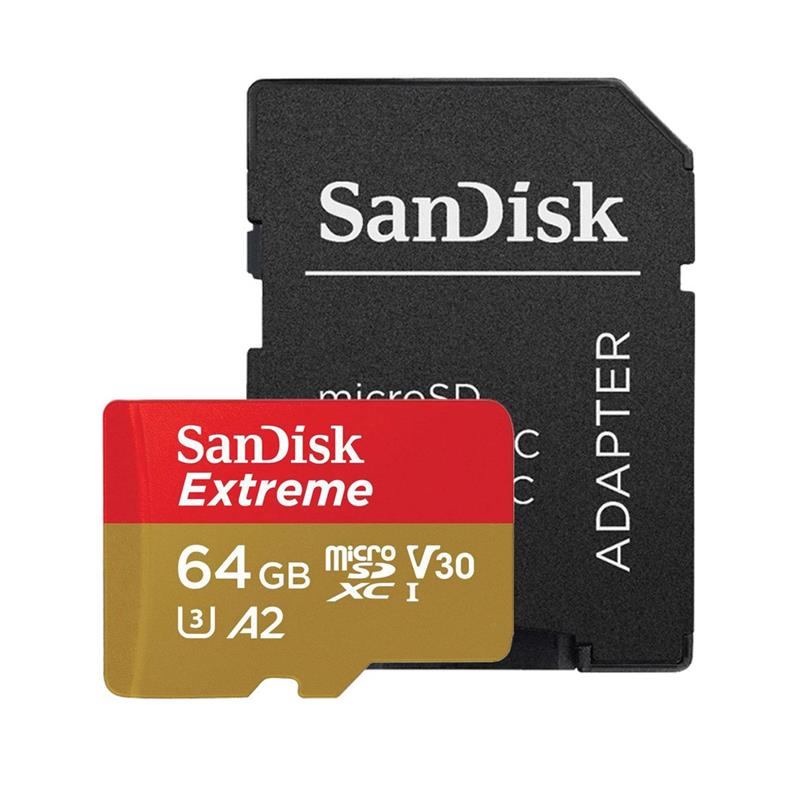 Thẻ nhớ MicroSDXC Sandisk Extreme 64GB 160Mb/60Mb/s