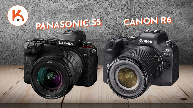 Những khác biệt giữa hai máy ảnh Panasonic S5 và Canon R6