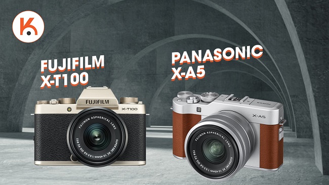 Lựa chọn giữa Fujifilm X-T100 và X-A5