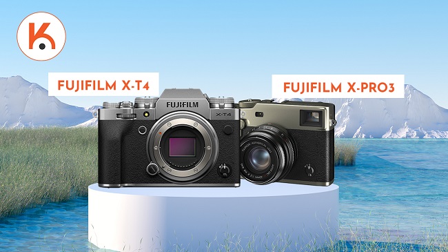 Nên chọn Fujifilm X-T4 hay X-Pro3?