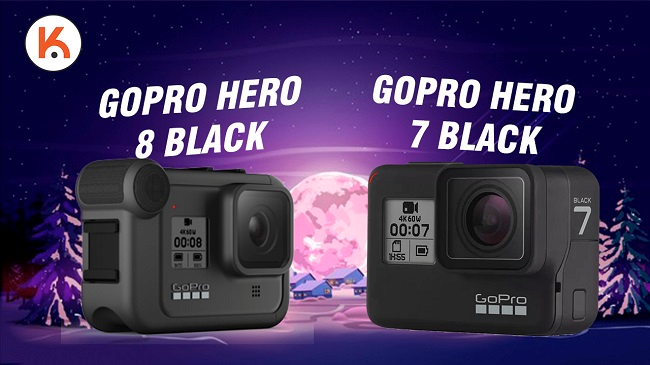 GoPro Hero 8 Black với Hero 7 Black – Camera nào đáng mua hơn?