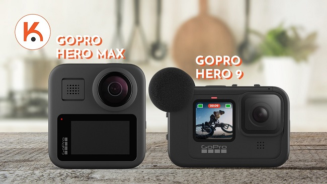 GoPro Max đối đầu với GoPro Hero 9