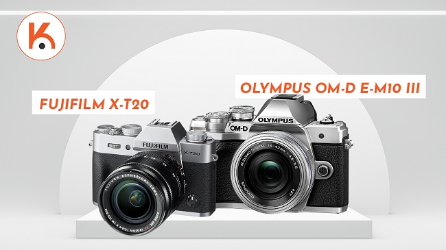 Olympus OM-D E-M10 III so với Fujifilm X-T20