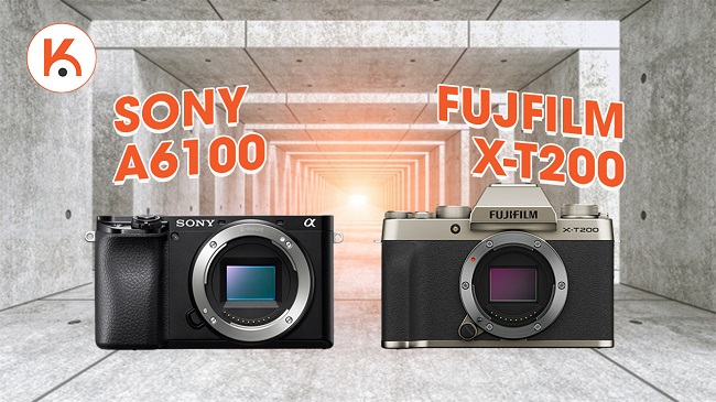 Sony A6100 so với Fujfilm X-T200: Máy ảnh nào tốt nhất cho người mới bắt đầu?