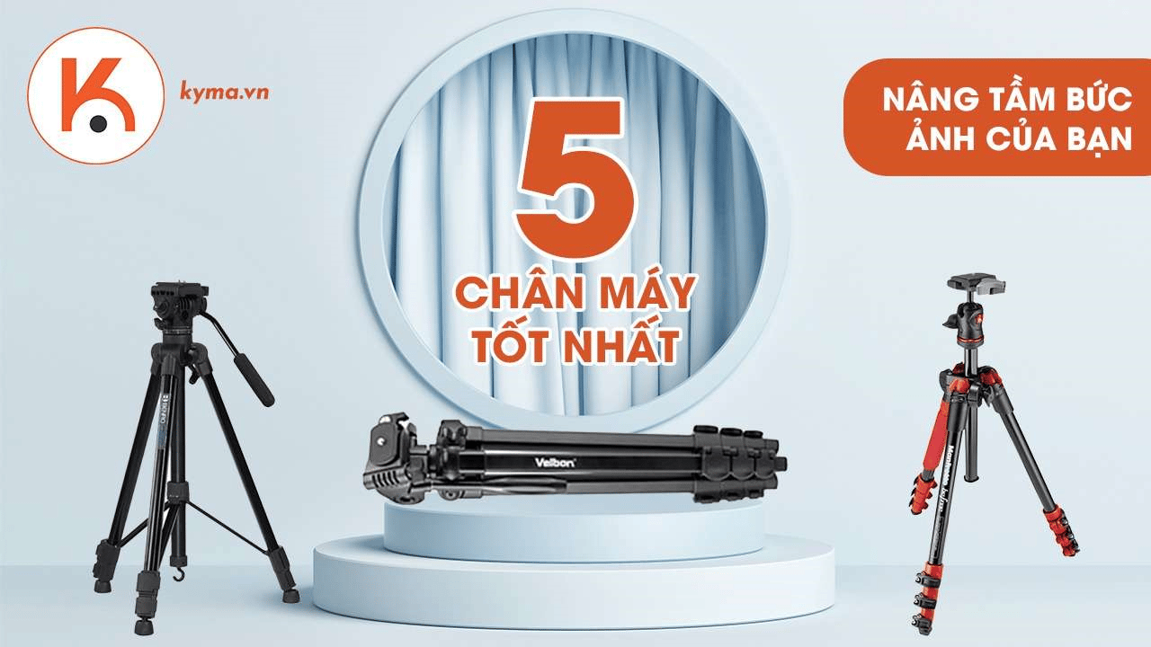 5 chân máy ảnh tốt nhất giúp nâng tầm bức ảnh sản phẩm của bạn