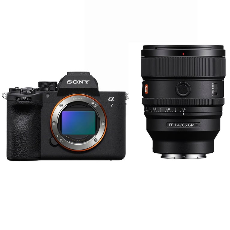 Sony Alpha A7 Mark V Body + Sony FE 85mm F1.4 GM II