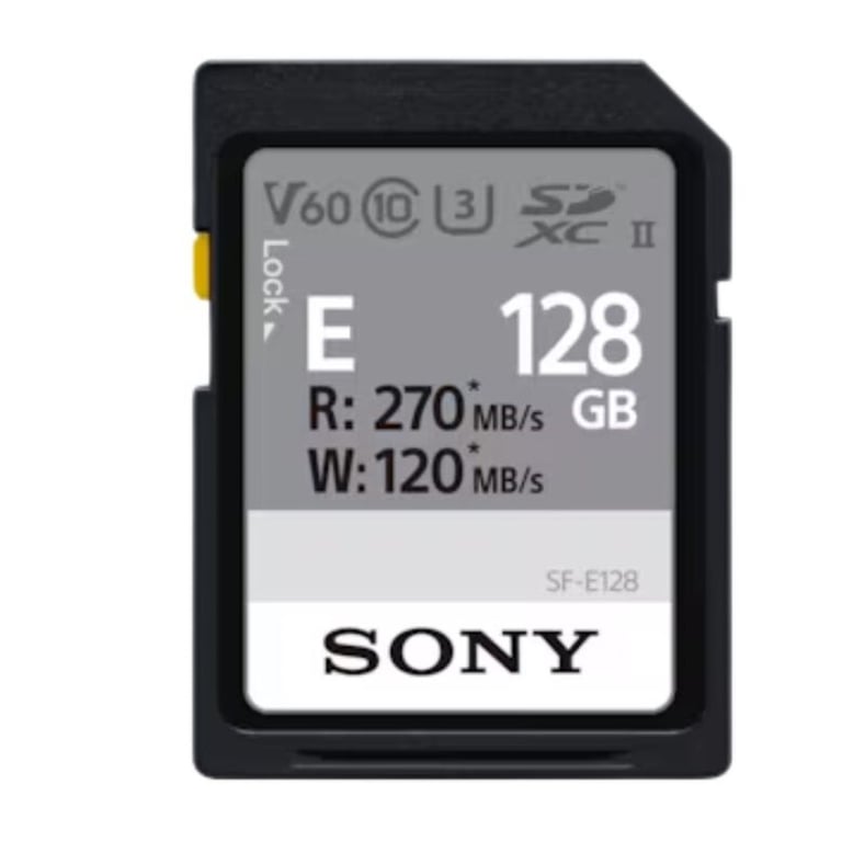 Thẻ nhớ SDXC Sony 128GB 270Mb / 120Mb/s ( SF-E128A//T )