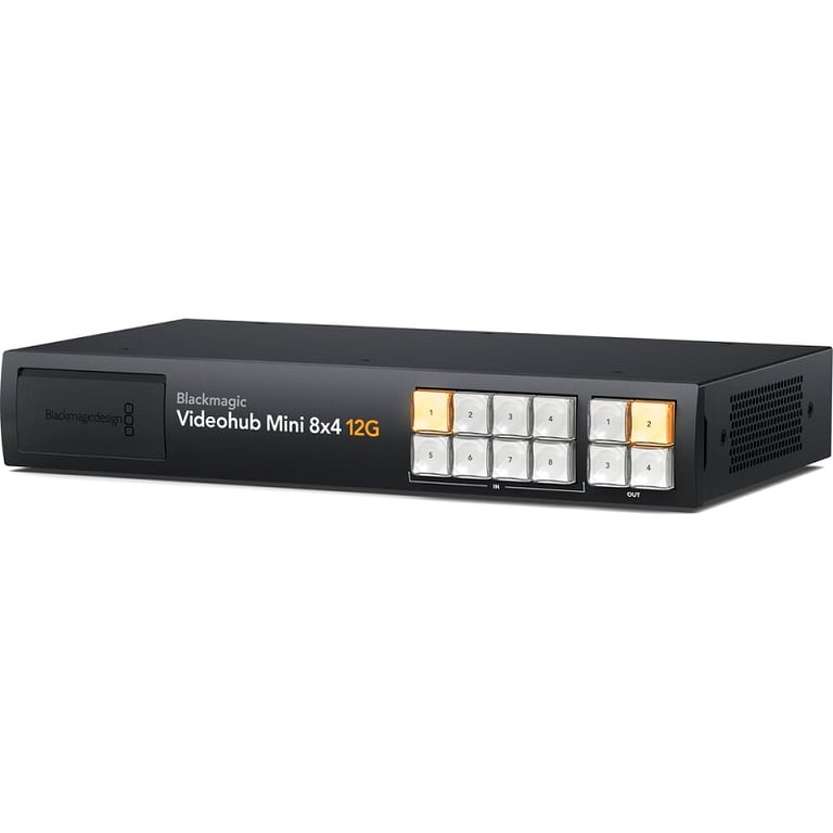Blackmagic Videohub Mini 8x4 12G