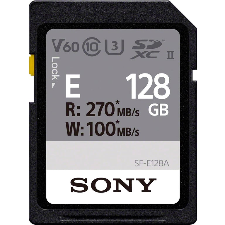 Thẻ nhớ SDXC Sony 128GB 270Mb / 100Mb/s ( SF-E128A//T )