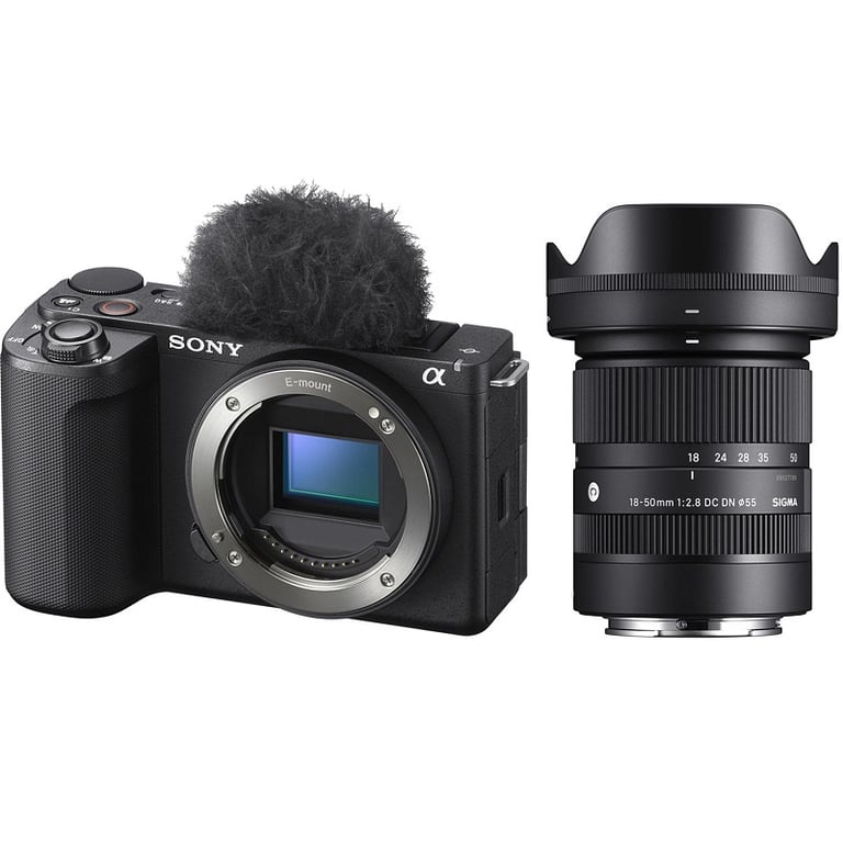 Sony ZV-E10 Mark II + Sigma 18-50mm F2.8 DC DN for Sony