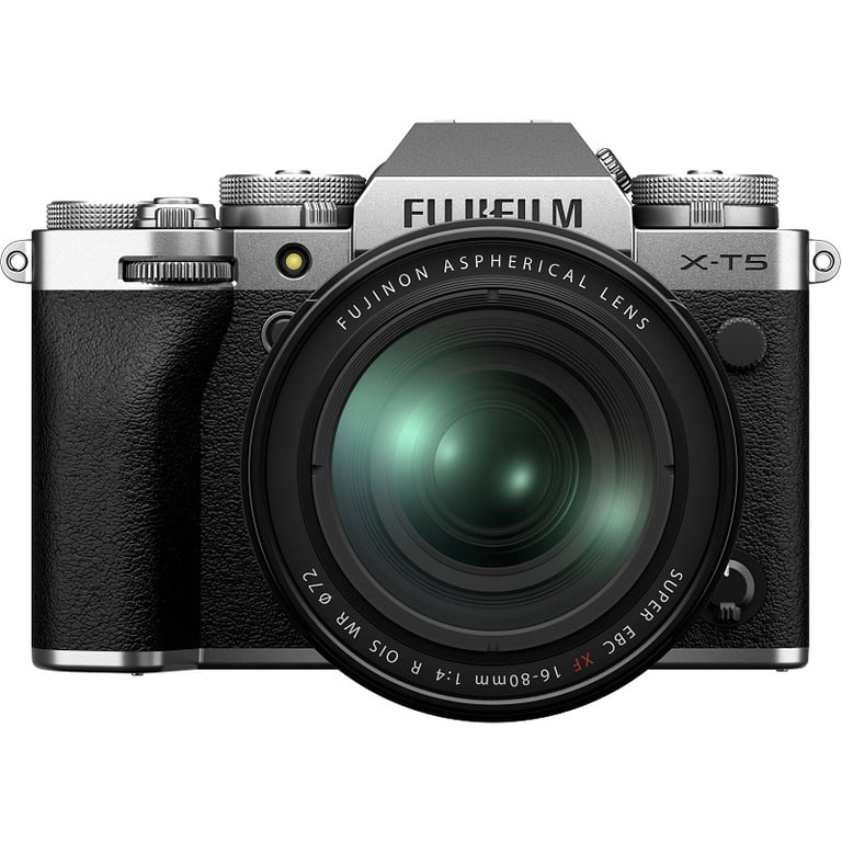 Máy ảnh Fujifilm X-T5 Kit XF16-80mm F4 R OIS WR/Bạc