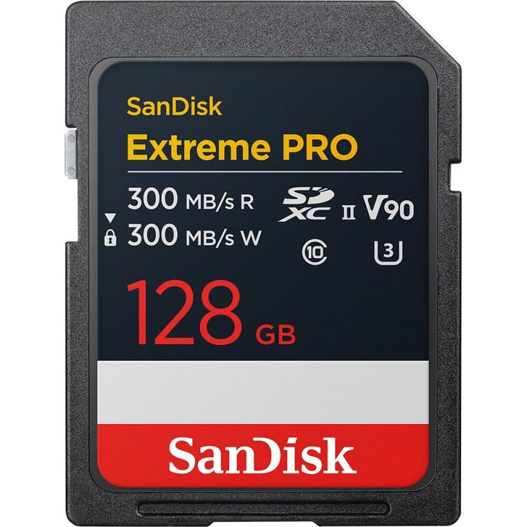 Thẻ nhớ SDXC SanDisk Extreme Pro UHS-II V90 128GB 300Mb/ 300Mb/ s
