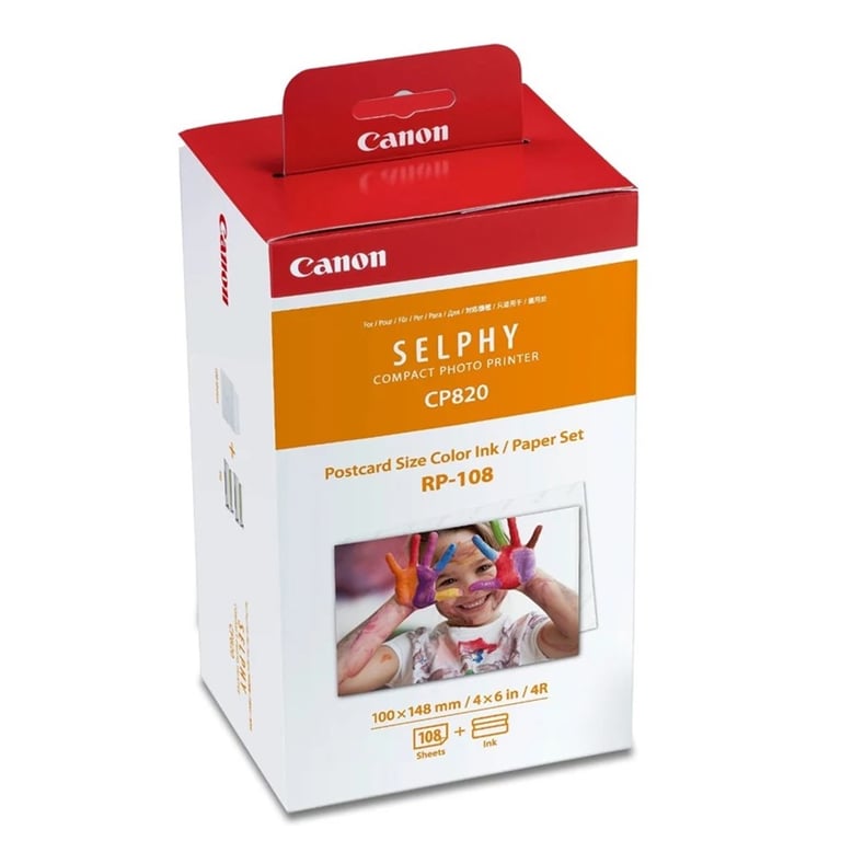 Giấy và mực in ảnh Canon RP-108
