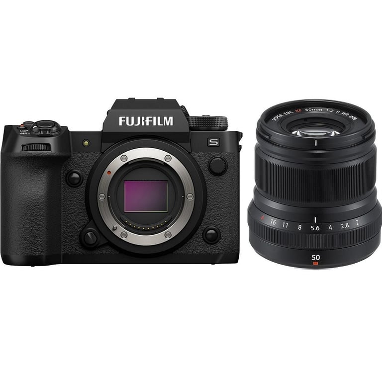 Fujifilm X-H2S Body + Fujifilm XF 50mm F2 R WR
