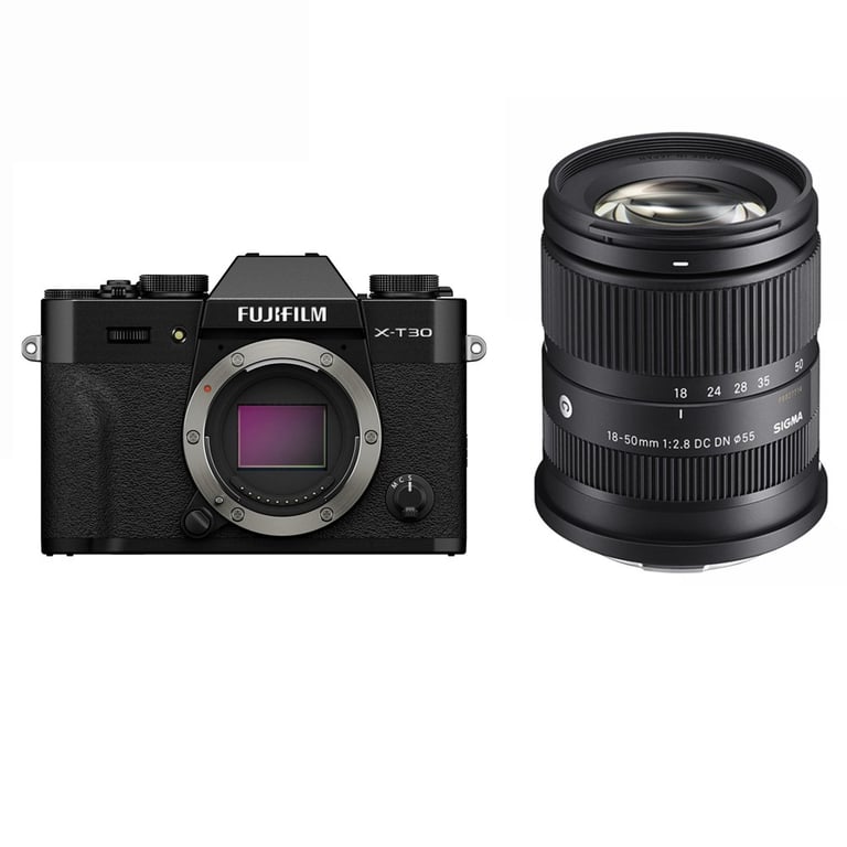 Fujifilm X-T30 Mark III Body + Sigma 18-50mm F2.8 DC DN ( C ) for Fujifilm X