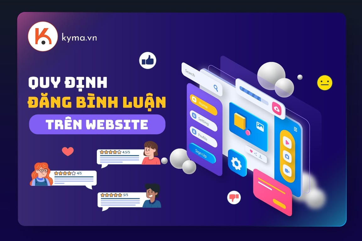 Quy định đăng bình luận trên website Kyma.vn