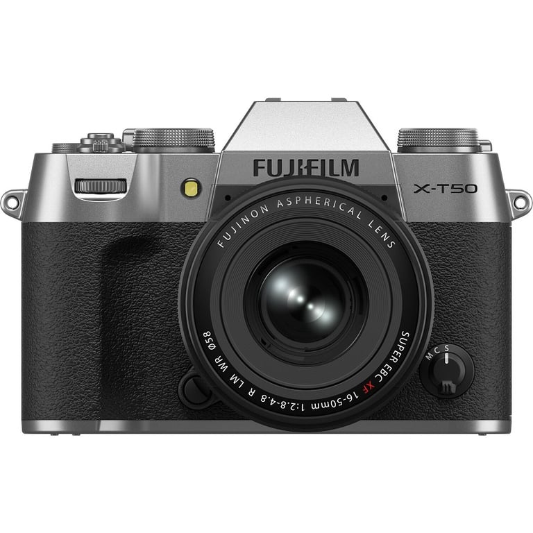Máy ảnh Fujifilm X-T50 Kit XF16-50mm F2.8-4.8 R LM WR Bạc