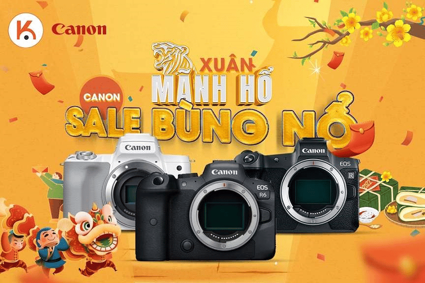 Xuân mãnh hổ - Canon sale bùng nổ
