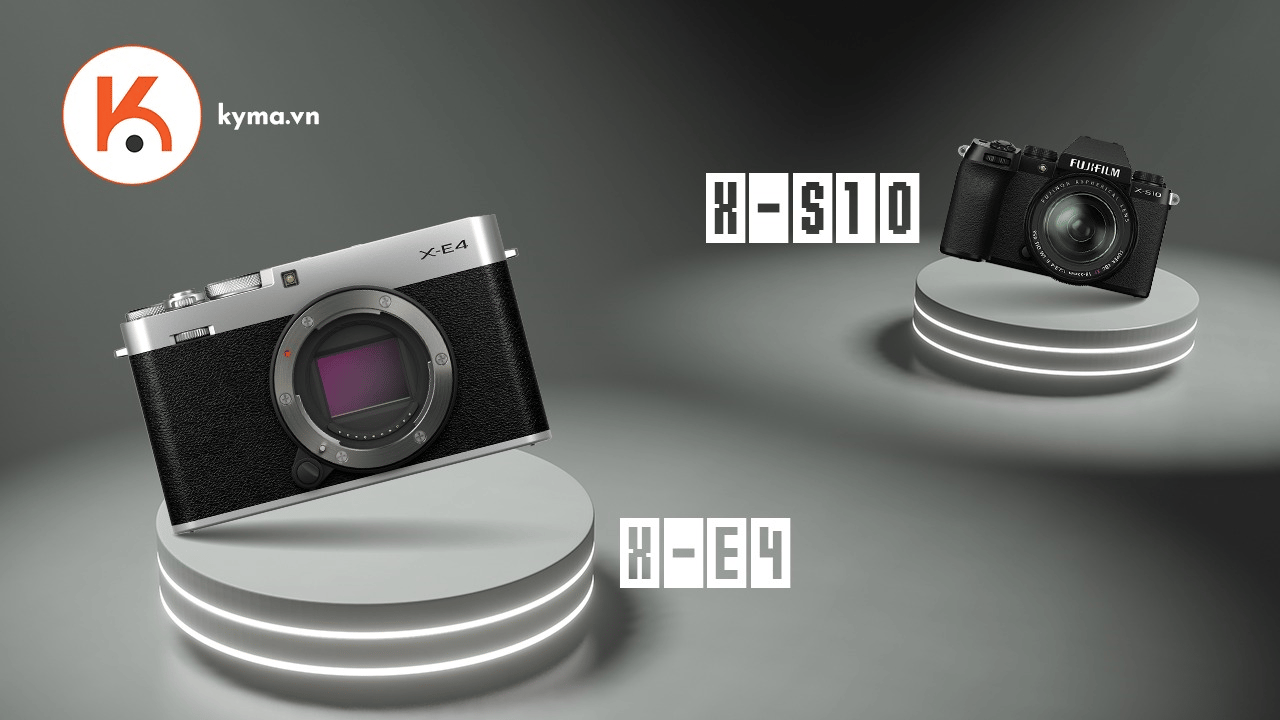 So sánh Fujifilm X-E4 và X-S10 – Chọn máy nào?