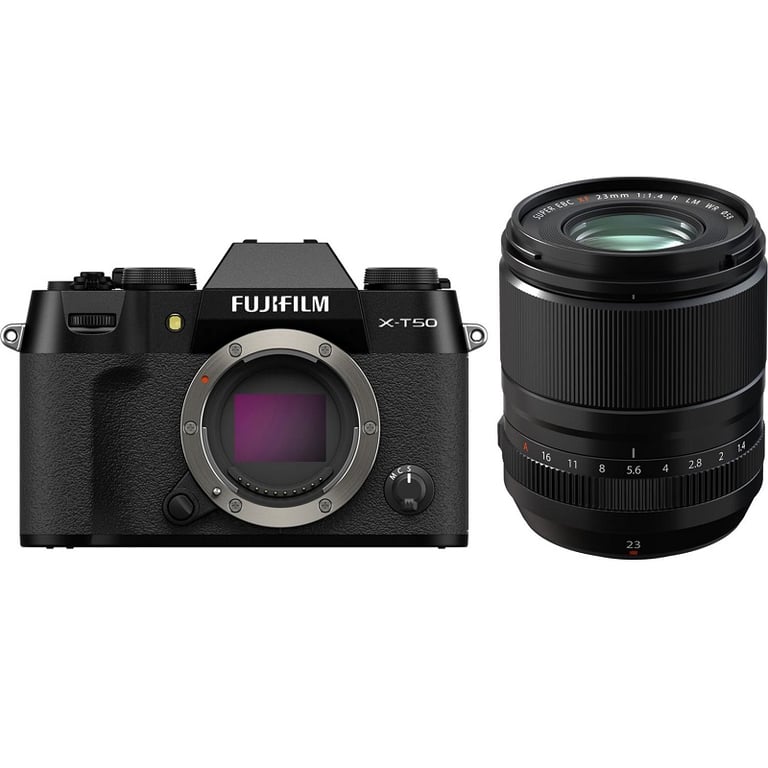 Fujifilm X-T50 Body + Fujifilm XF 23mm F1.4 R LM WR