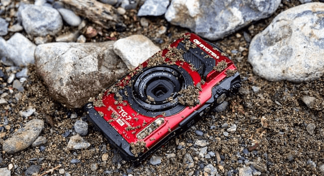  Máy ảnh OM System Tough TG-7 Đen