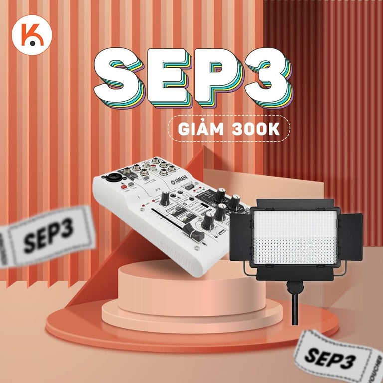 Sale tháng 9 - Săn phụ kiện xịn