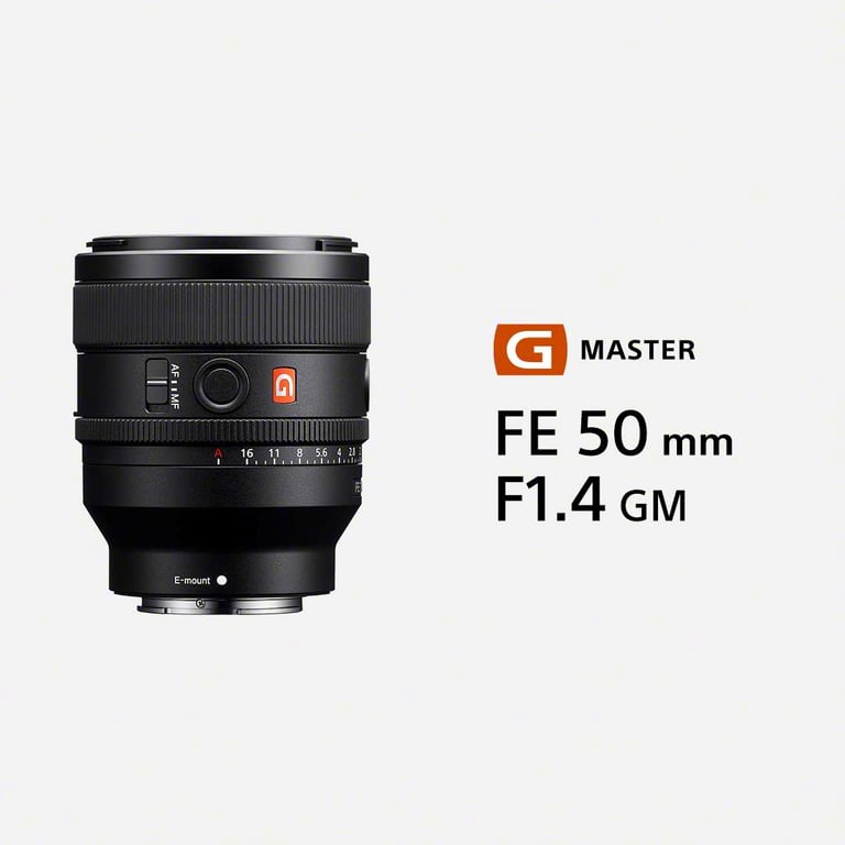 Sony ra mắt ống kính 50mm f/1.4 G Master mới