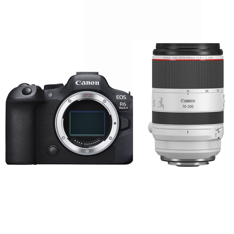 Canon EOS R6 Mark II Body + Canon RF 70-200mm F2.8 L IS USM